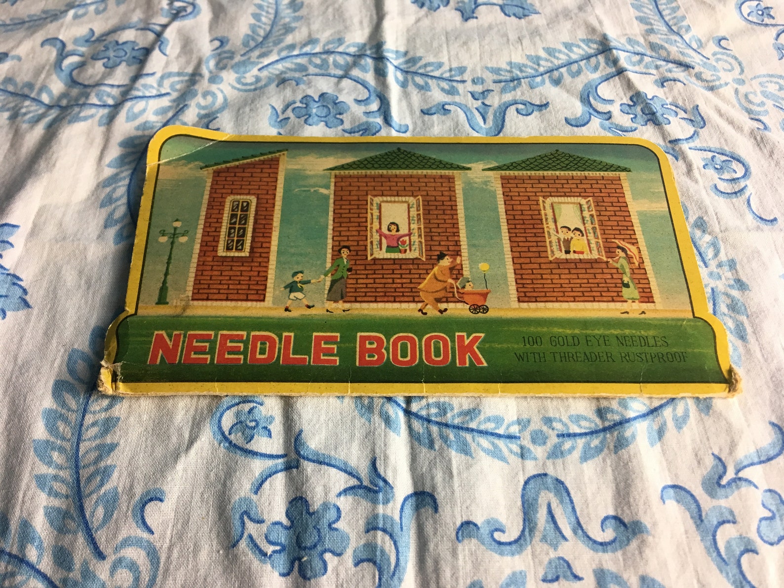 Vintage Sewing Needles Book 1950s Made in Japan Ephemera | Etsy