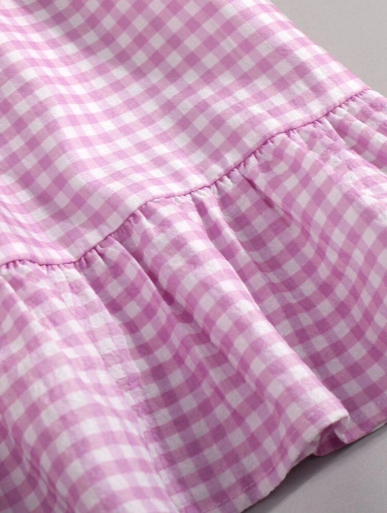 The Rosie Dress Pink White Striped Gingham Print Toddler Girl - Etsy