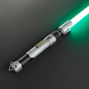 SW Sabine Wren Lightsaber - Weathered - Custom Replica of the Sabine Wren Lightsaber - Weathered - by LGT Sabers