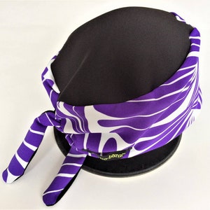 Purple scrub cap, surgical cap, womens scrub cap,tie back Hat, scrub hat, chef hat, chemo hat, cancer cap, bamboo hat, adjustable cap