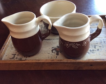 Oxford Stoneware set of three.