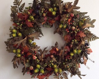 24 inch Fall Wreath