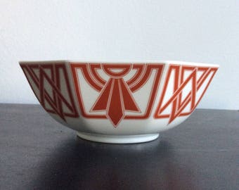 Fitz and Floyd Ritz 8" Octagonal Bowl