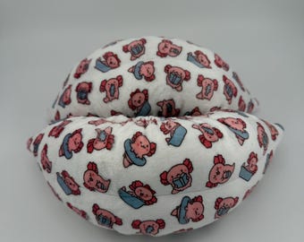 Axolotl Puffy Skate Guards: Soft Minky Soakers