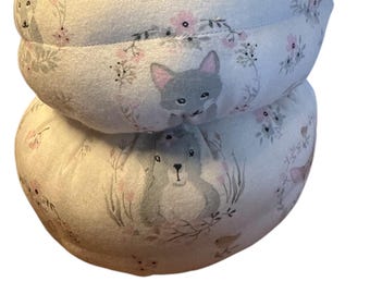 Woodland Animals Skate Blade Guards: Puffy Flannel Soakers