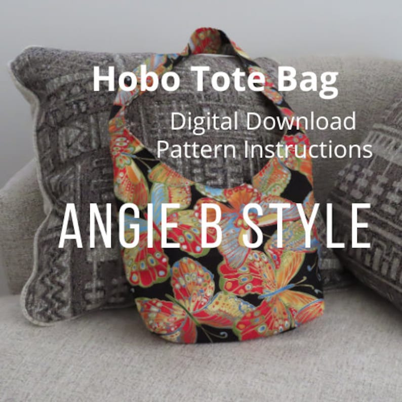 Instant Download Hobo Bag Pattern A2121 Digital Download