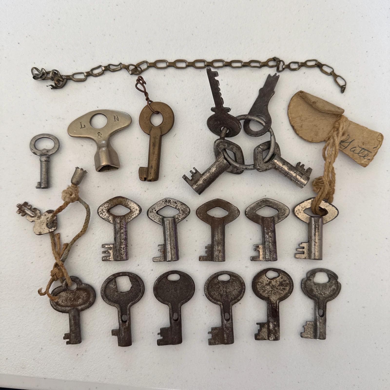 鉄道、アンティークの鍵 Antique railroad key - Etsy 日本