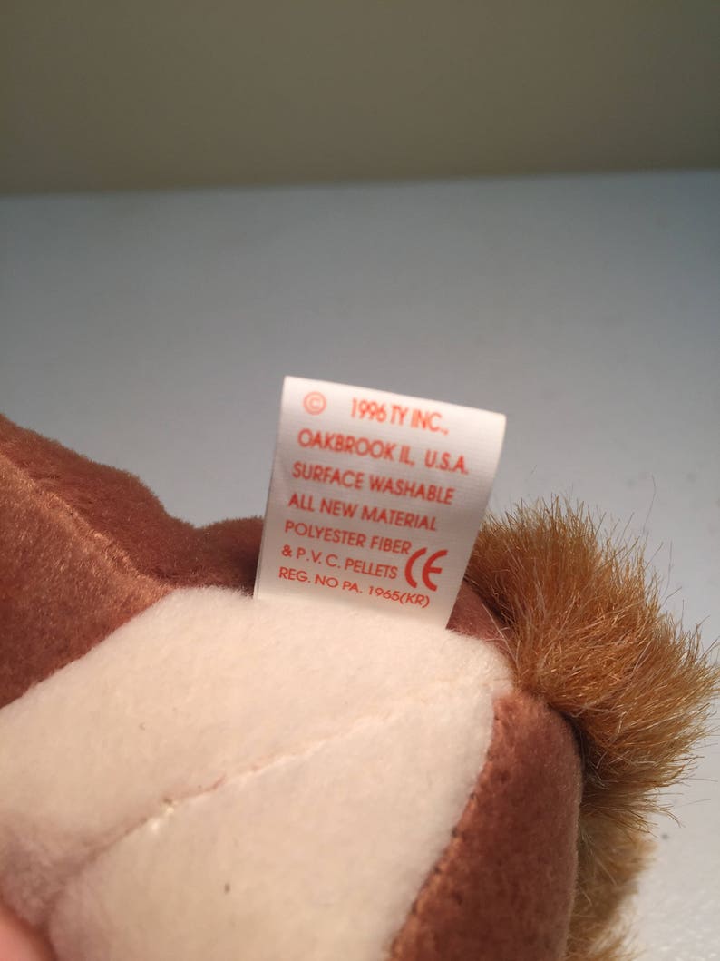 RARE Original nuts TY Beanie Baby 1996 Original Features and Error Etsy