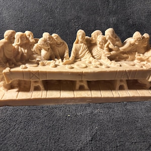 Vintage The Last Supper Sculpture possibly made in Italy