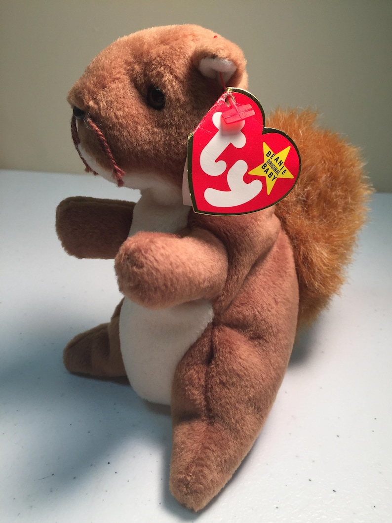 RARE Original nuts TY Beanie Baby 1996 Original Features and Error Etsy