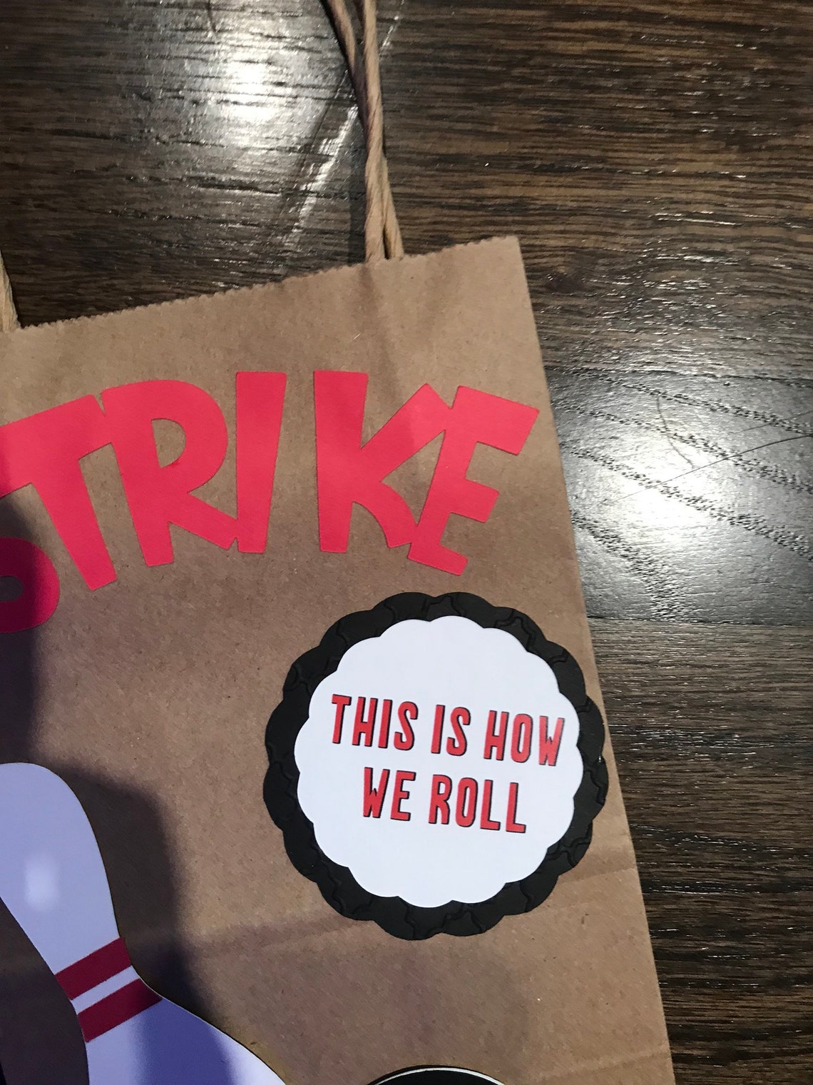 Bowling Favor Bags/party Favors/ Gift Bags/ Candy Etsy