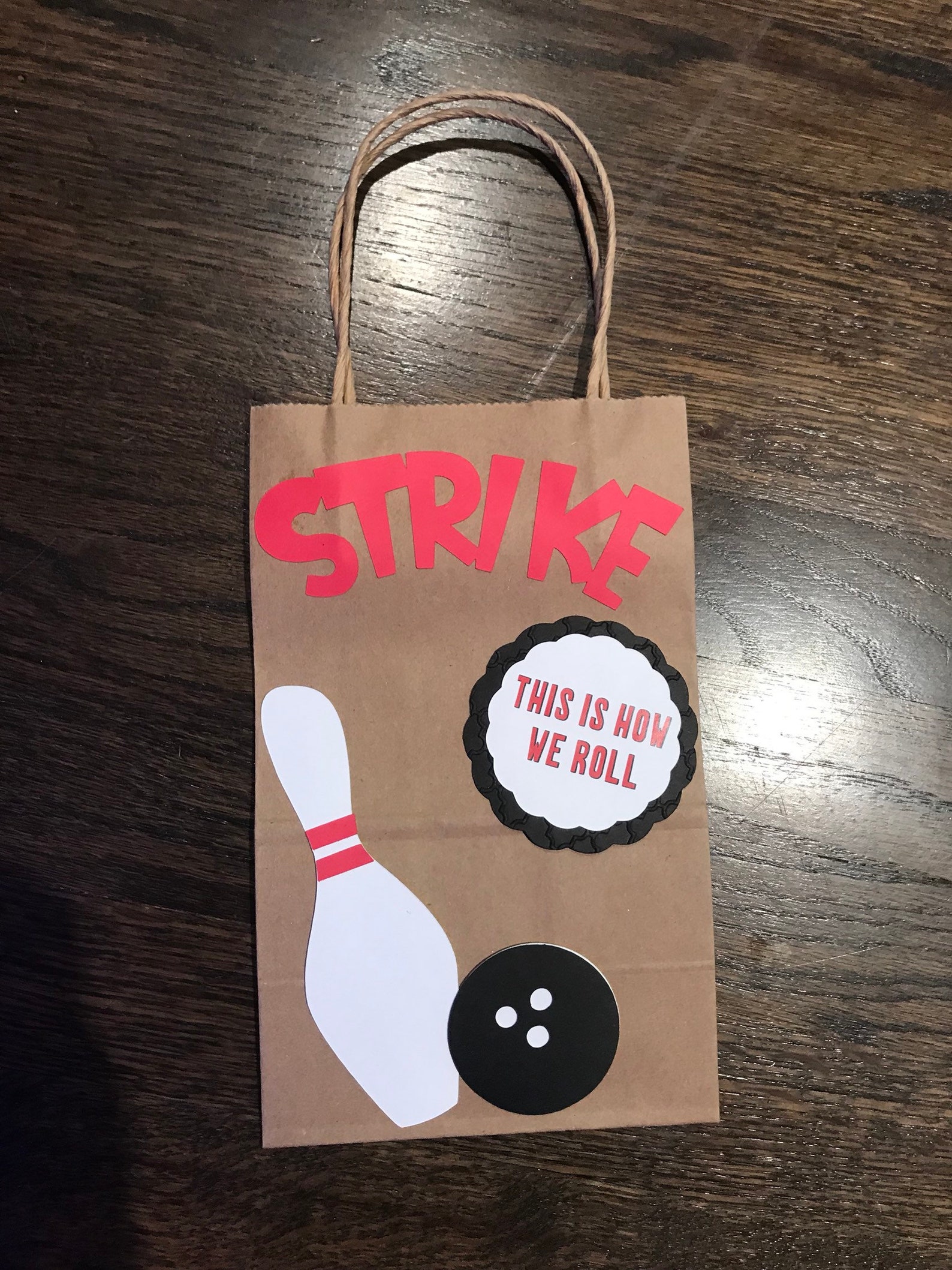 Bowling Favor Bags/party Favors/ Gift Bags/ Candy Etsy