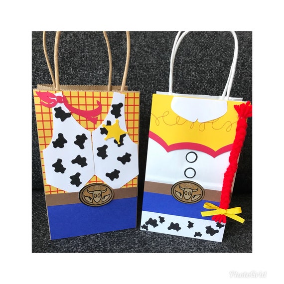 Toy Story toy story party toy story favors toy story party favors toy story party supplies woody Jessie toy story goodie bags favor bags Etsy