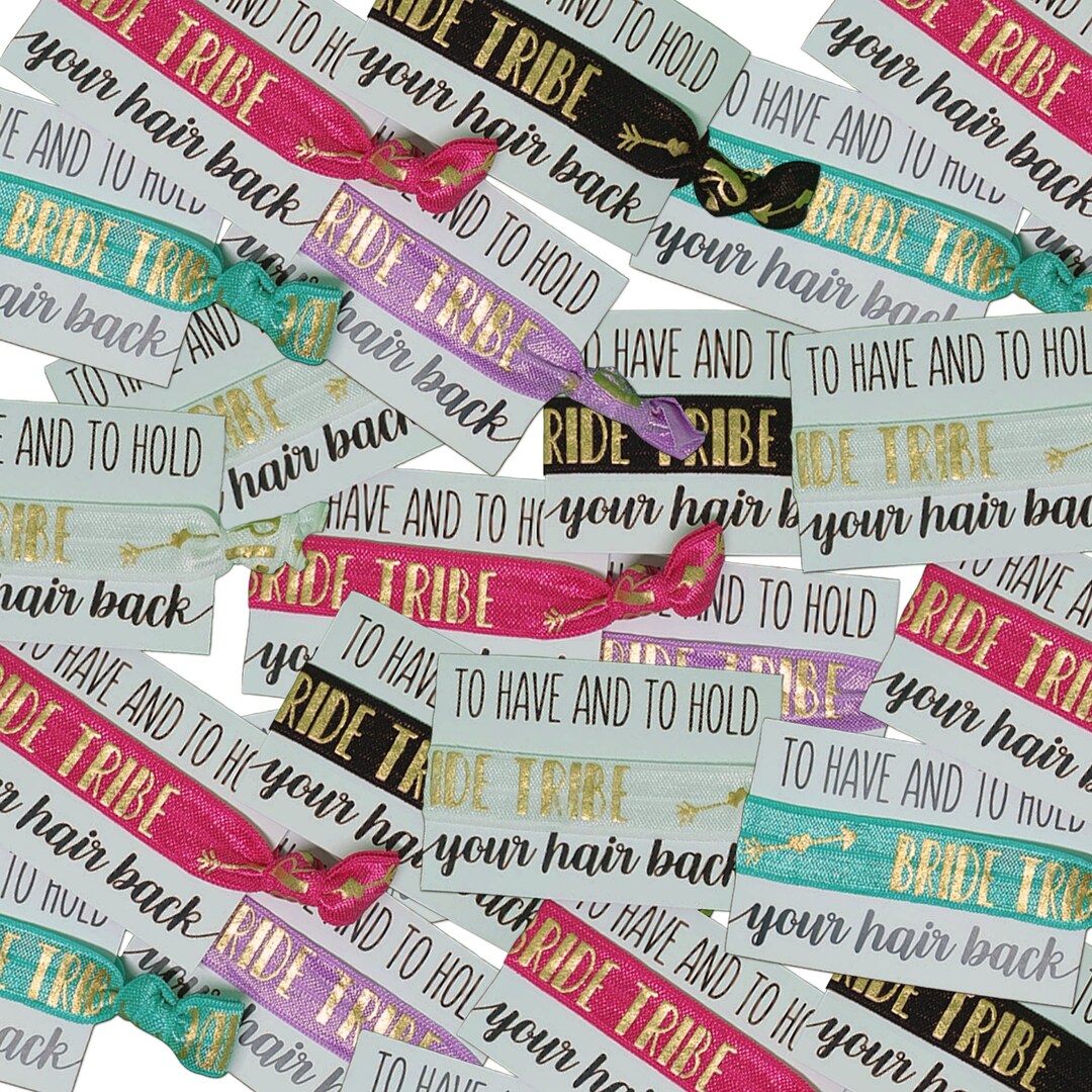 Personalised Hen Party Bride Wristband – Name & Bride Tribe Arrows Festival Wrap