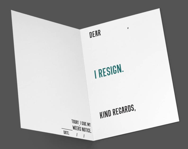 Funny Resignation Idea I M Sorry For Your Loss Card Etsy Funny Resignation Idea I M Sorry For Your Loss Card Etsy