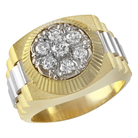 Jubilee Signet Rolex Ring in 18K Yellow 