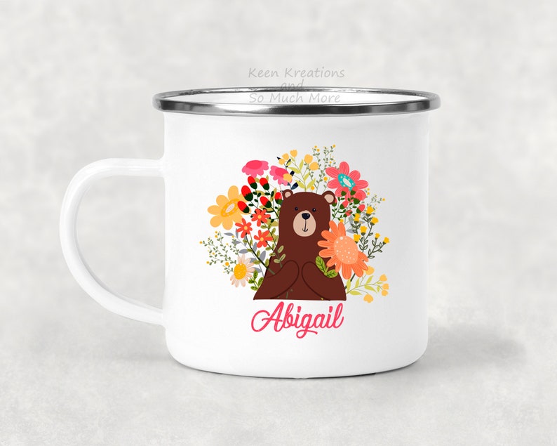 kids enamel mug