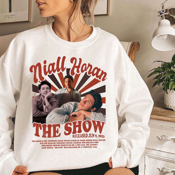 Niall Horan The Show Album 2024 PNG, Niall Horan Vintage 90s Png, One Direction Png, Niall Horan 1D Singer Music, Niall Horan Tour 2024