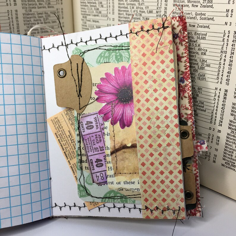 Collage Cover Custom Junk Journal Includes Removable - Etsy