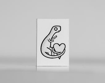 The Tiny Dinosaur Card - 'Thankyou for being you, because you're great'