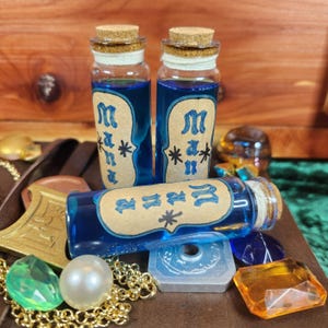 Potion Bottle: Mana vial *3 pack*