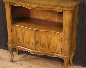 Sideboard two doors furniture cabinet vintage in inlaid wood antique style 900
