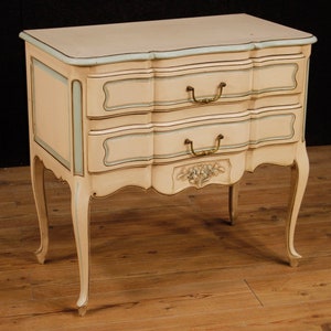 French lacquered and painted dresser from 20th century