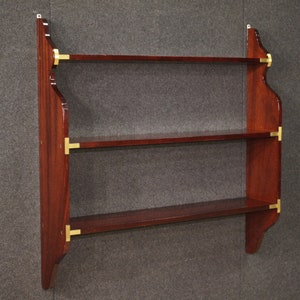 Mueble estantería de pared vintage estilo inglés moderno 900 siglo XX