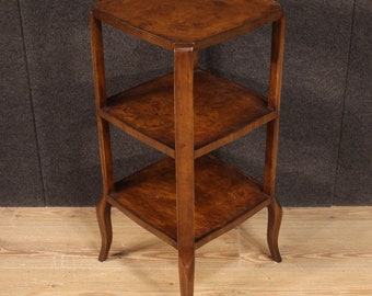 Side table etagere furniture Italian living room in wood antique style 900