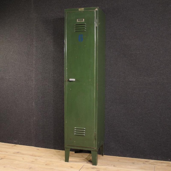 1970s Italian industrial design cabinet