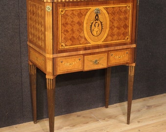 Secretaire Intarsien Holz antiken Stil Louis XVI Möbel Schreibtisch 20