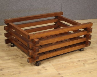 Pflanzer Möbel in Mahagoni Holz Jardiniere modern Design Vintage Stil 900
