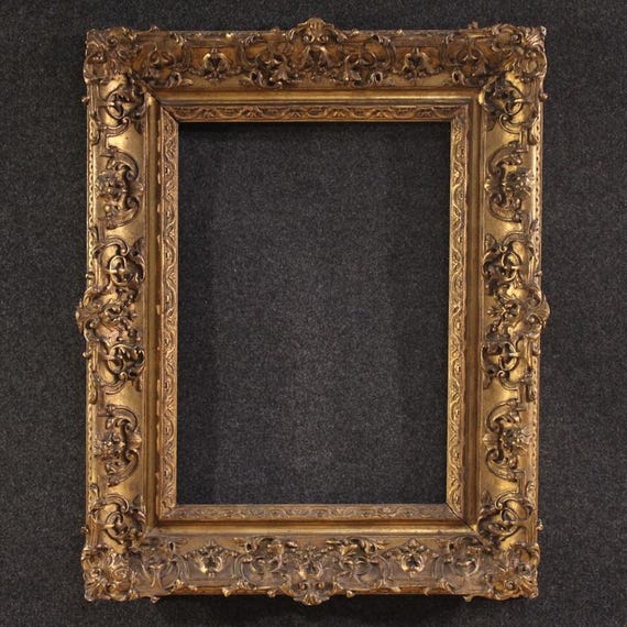 Mid 20th century Italian gilded frame