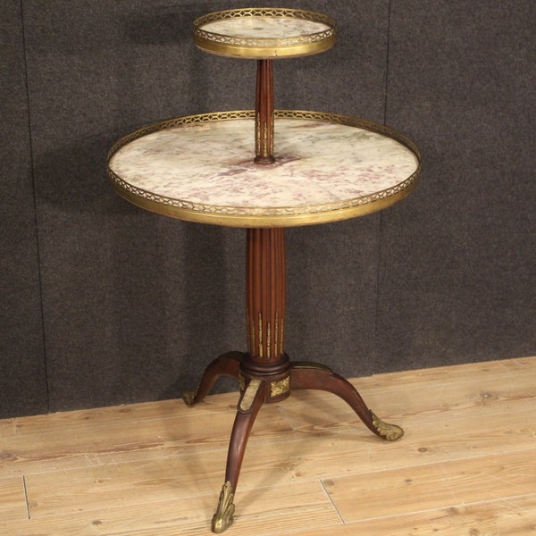 French Antique Side Table - Etsy