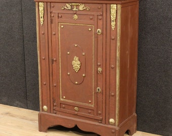 Cabinet Italian furniture antique style sideboard fake safe painted wood 900