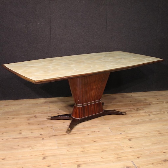 Great Italian dining table modern design furniture Fratelli Rigamonti Desio