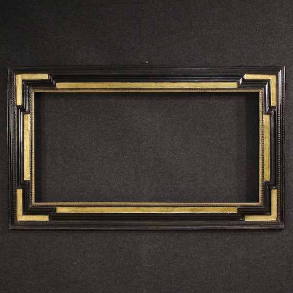 French frame in golden wood furniture mirror painting 20th century living room
