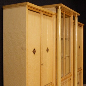 Italian bookcase in wood from 20th century image 3