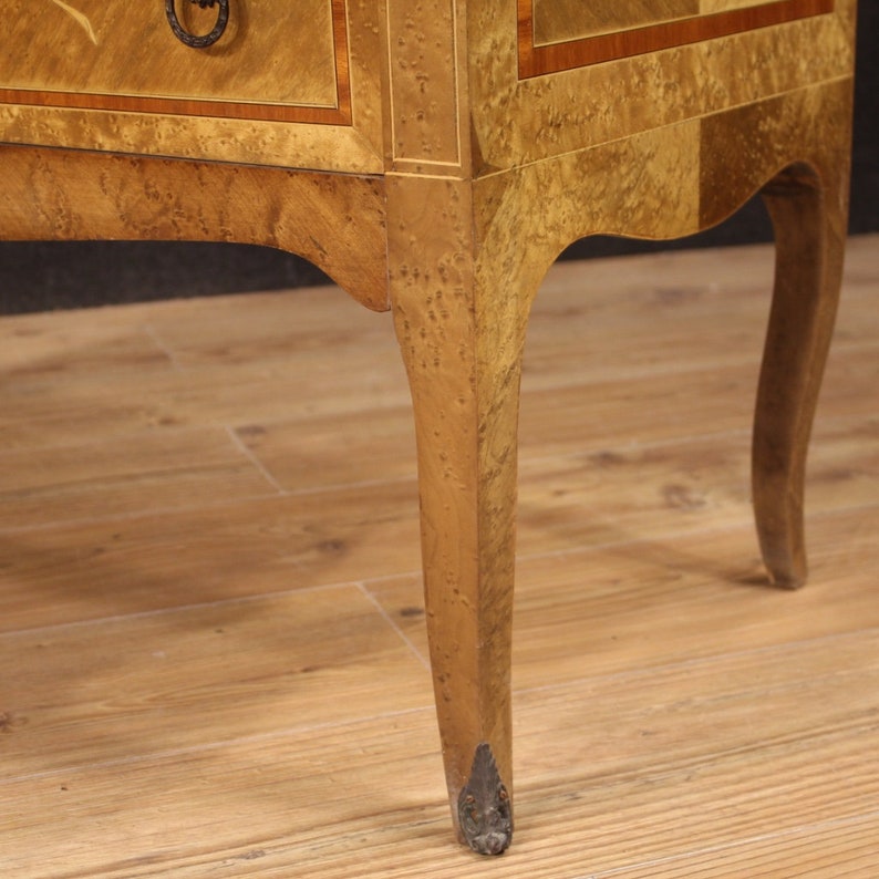 Italian bureau in inlaid wood