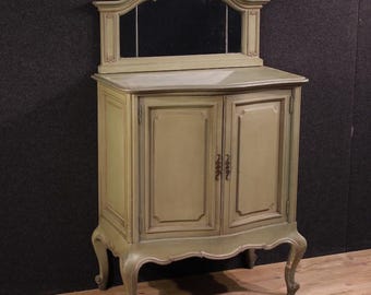 Italienisch Anrichte aus lackiert Holz Möbel Sideboard Spiegel 20 Jahrhundert