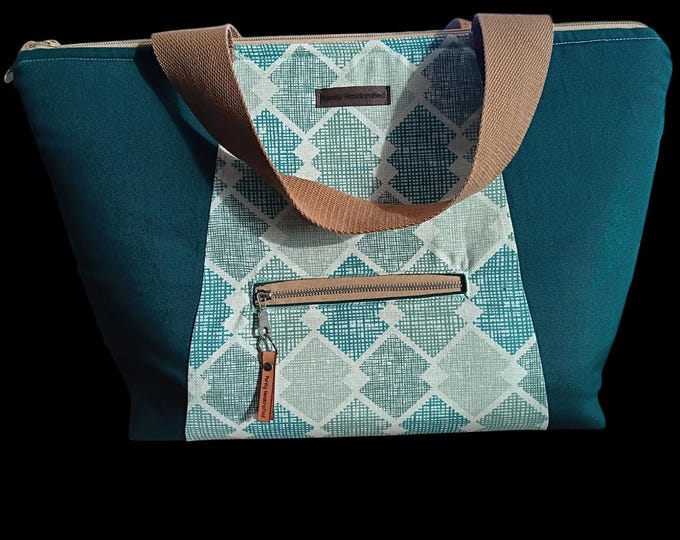 Zippered Shoulder Bag, Project Bag