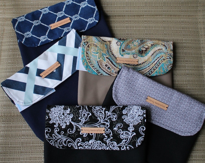 Handmade Reusable Eco-Friendly Tablet Sleeve for 8-Inch Kindle Fire or Ipad Mini