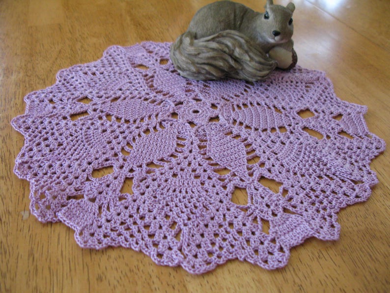 Star of David Pineapple Doily Pattern Instant Download Etsy