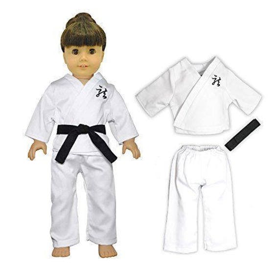 american girl doll karate outfit