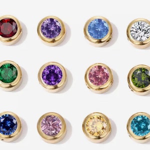 Personalized Birthstone Charm
