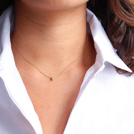 Ketting met hartje | Minimalistische ketting | Minimal jewelery | Liefde | Vriendschapsketting | Stainless steel