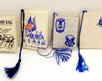 Vaina de hoja de rifles Pershing ROTC Sociedad Militar Baile década de 1950 Guerra de Corea
