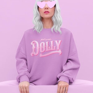 Dolly Sweatshirt Country Music Festival Outfit Western Style Nashville Cowgirl Concert Wear Unisex Design Folk