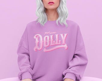 ドリー・スウェットシャツ カントリーミュージックフェスティバル衣装 ウエスタンスタイル ナッシュビル カウガール コンサートウェア ユニセックスデザイン フォーク