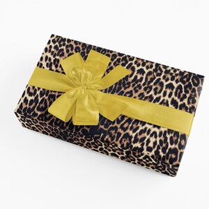 Leopard Print Gift Wrap Papers - Stylish & Trendy Wrapping for Special Occasions Christmas Wrapping Paper image 13